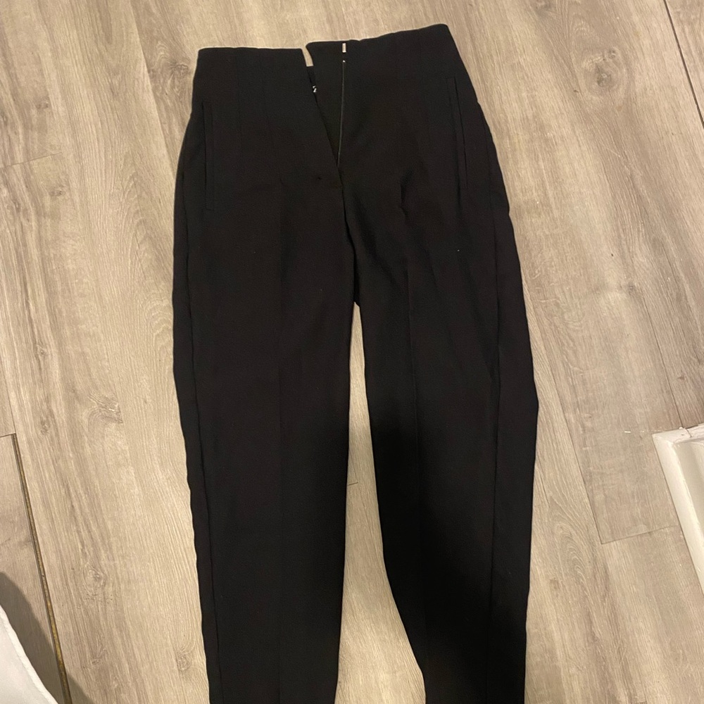 Zara high waisted trouser.